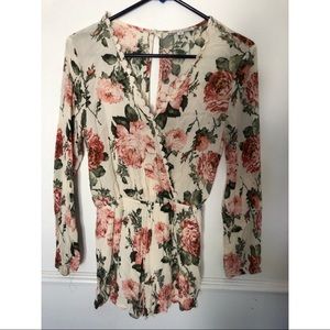 Floral romper